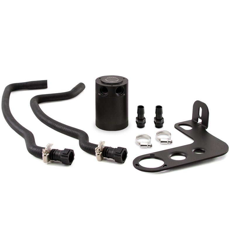 Mishimoto 10-15 Chevrolet Camaro SS Baffled Oil Catch Can Kit - Black Mishimoto Oil Catch Cans  AXOPROS
