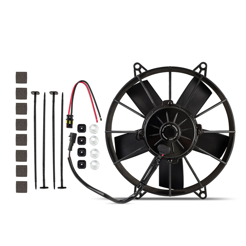 Mishimoto 10 Inch Race Line High-Flow Electric Fan Mishimoto Fans & Shrouds  AXOPROS