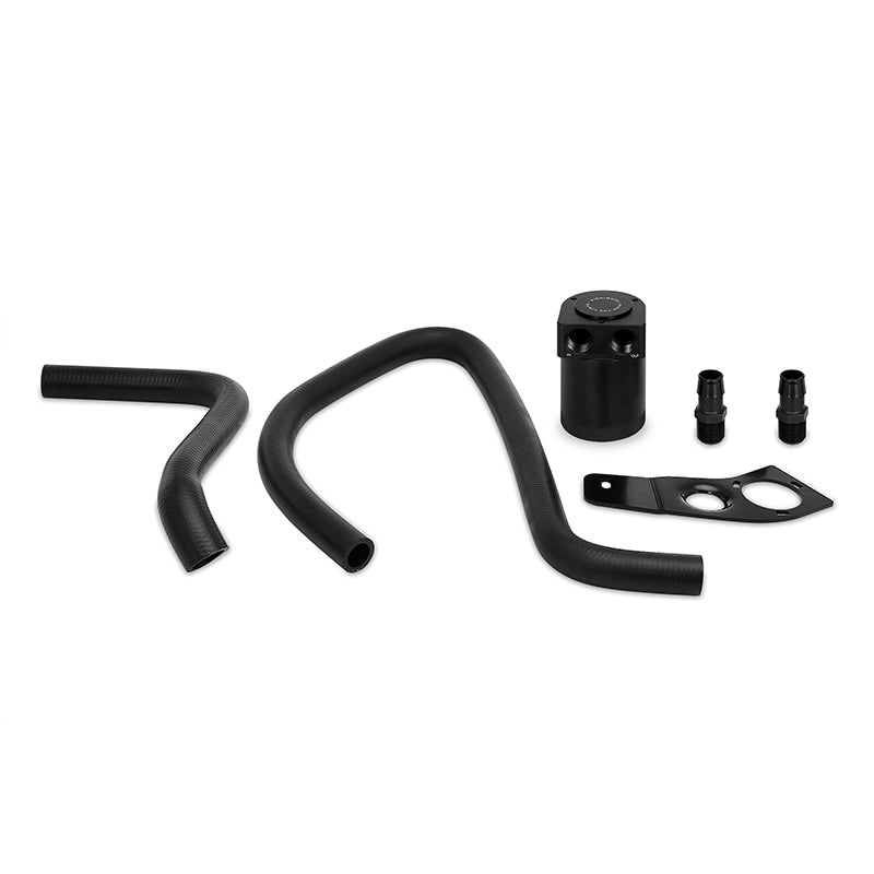 Mishimoto 11-13 BMW 335i/335ix/135i Baffled Oil Catch Can Kit - Black Mishimoto Oil Catch Cans  AXOPROS