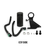 Mishimoto 11-14 Ford F-150 EcoBoost 3.5L Baffled Oil Catch Can Kit - Black Mishimoto Oil Catch Cans  AXOPROS