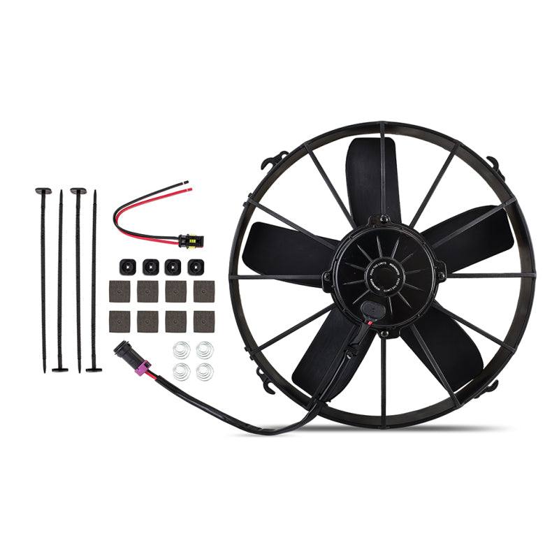 Mishimoto 12 Inch Race Line High-Flow Electric Fan Mishimoto Fans & Shrouds  AXOPROS