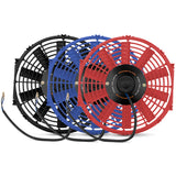 Mishimoto 12 Inch Red Electric Fan 12V Mishimoto Fans & Shrouds  AXOPROS