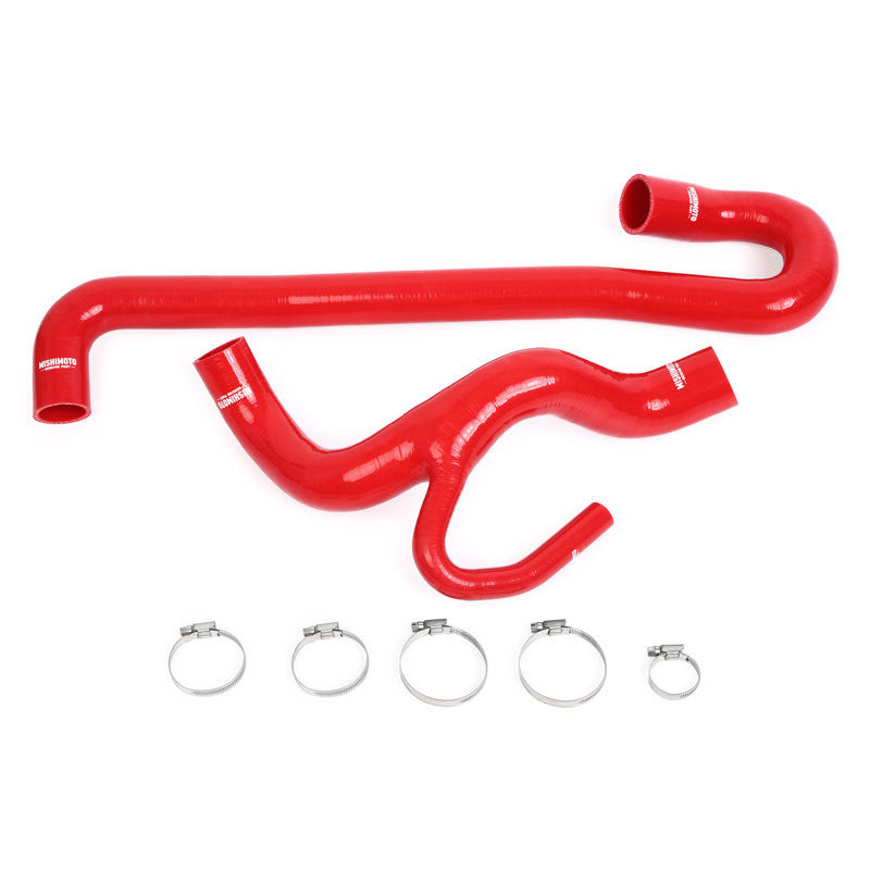 Mishimoto 12+ Jeep Grand Cherokee SRT8 6.4L V8 Red Silicone Radiator Hose Kit Mishimoto Hoses  AXOPROS