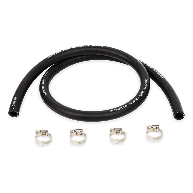 Mishimoto 1/2in x 6in Hose w/ 4 Clamps Mishimoto Hoses  AXOPROS