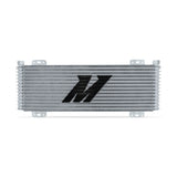 Mishimoto 13-Row Stacked Plate Transmission Cooler - Silver Mishimoto Transmission Coolers  AXOPROS