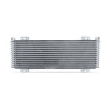 Mishimoto 13-Row Stacked Plate Transmission Cooler - Silver Mishimoto Transmission Coolers  AXOPROS