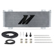 Mishimoto 13-Row Stacked Plate Transmission Cooler - Silver Mishimoto Transmission Coolers  AXOPROS