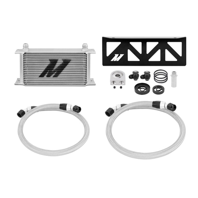 Mishimoto 13+ Subaru BRZ / 13+ Scion FR-S Oil Cooler Kit - Silver Mishimoto Oil Coolers  AXOPROS