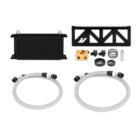 Mishimoto 13+ Subaru BRZ/Scion FR-S Thermostatic Oil Cooler Kit - Black Mishimoto Oil Coolers  AXOPROS