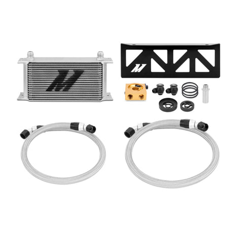 Mishimoto 13+ Subaru BRZ/Scion FR-S Thermostatic Oil Cooler Kit - Silver Mishimoto Oil Coolers  AXOPROS