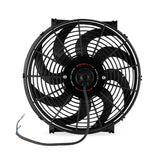 Mishimoto 14 Inch Curved Blade Electrical Fan Mishimoto Fans & Shrouds  AXOPROS