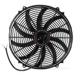 Mishimoto 16 Inch Curved Blade Electrical Fan Mishimoto Fans & Shrouds  AXOPROS