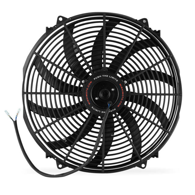 Mishimoto 16 Inch Curved Blade Electrical Fan Mishimoto Fans & Shrouds  AXOPROS