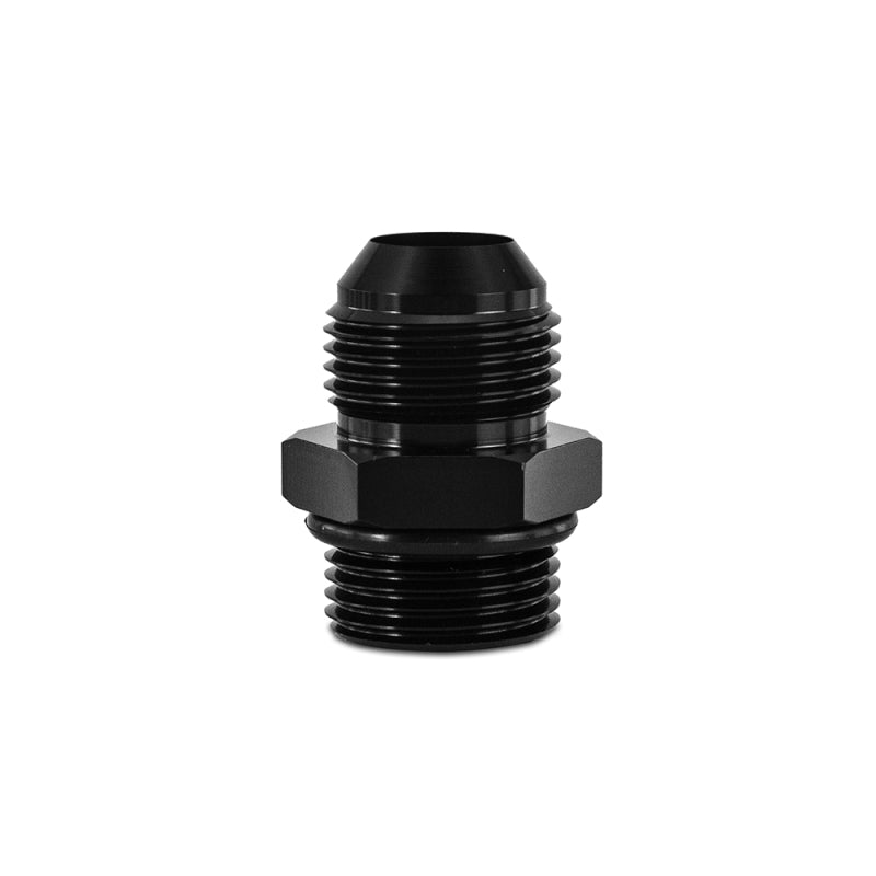 Mishimoto -16ORB to -12AN Aluminum Fitting Black Mishimoto Fittings  AXOPROS