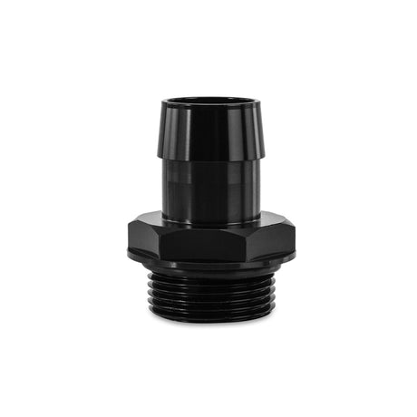 Mishimoto -16ORB to 1in. Hose Barb Aluminum Fitting - Black Mishimoto Fittings  AXOPROS