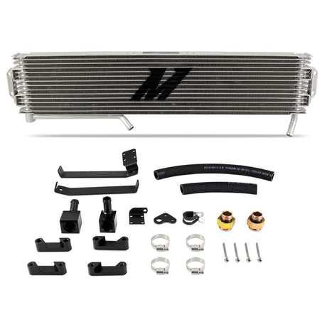 Mishimoto 17-19 GM 6.6L Duramax (L5P) Transmission Cooler - Silver Mishimoto Transmission Coolers  AXOPROS
