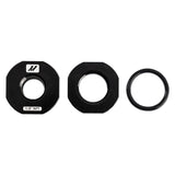 Mishimoto 1/8in NPT CNC-Machined Nozzle Mount Adapter - Black Mishimoto Fittings  AXOPROS