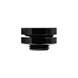 Mishimoto 1/8in NPT CNC-Machined Nozzle Mount Adapter - Black Mishimoto Fittings  AXOPROS