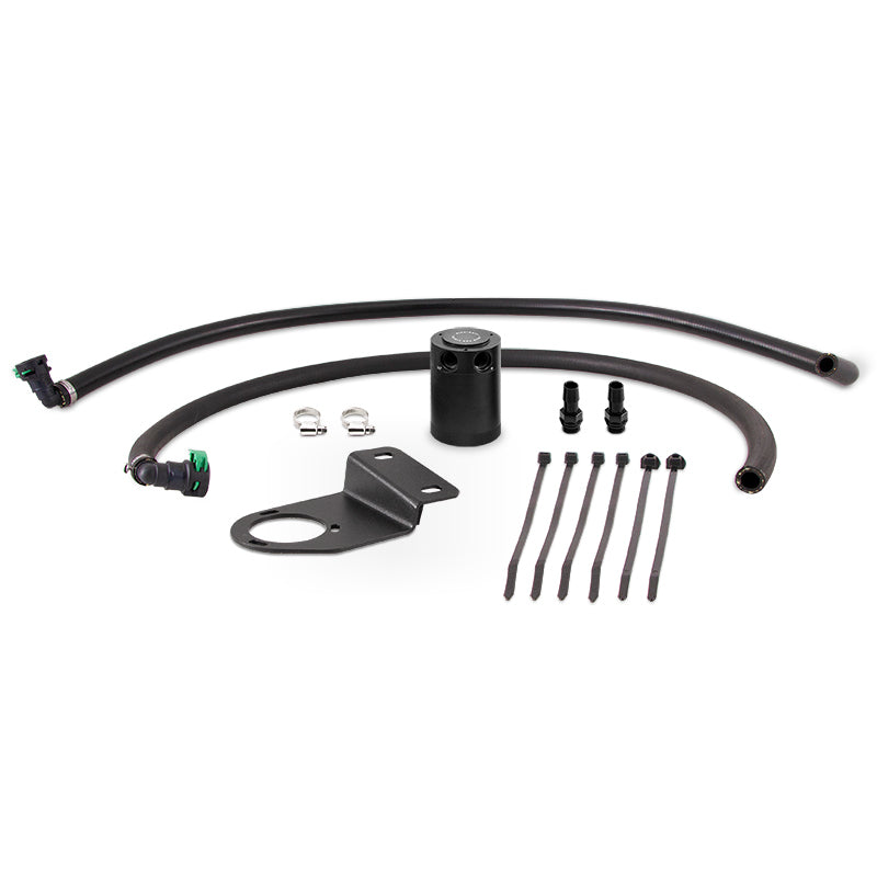 Mishimoto 19+ Ford Ranger Baffled Oil Catch Can Kit - Black Mishimoto Oil Catch Cans  AXOPROS