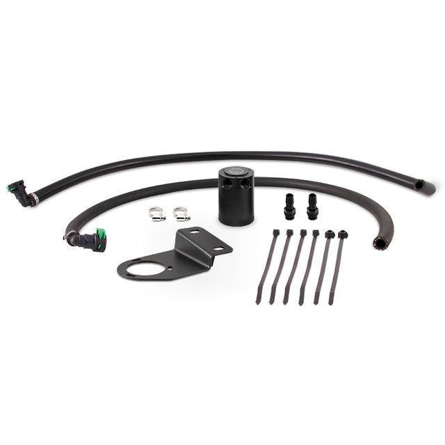 Mishimoto 19+ Ford Ranger Baffled Oil Catch Can Kit - Black Mishimoto Oil Catch Cans  AXOPROS