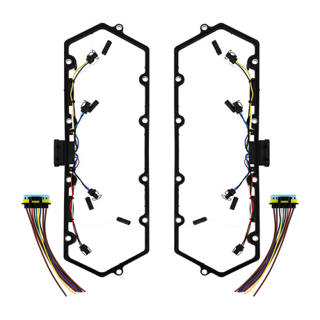 Mishimoto 1998-2003 Ford 7.3L Powerstroke Glow Plug Harness & Gasket Mishimoto Wiring Harnesses  AXOPROS