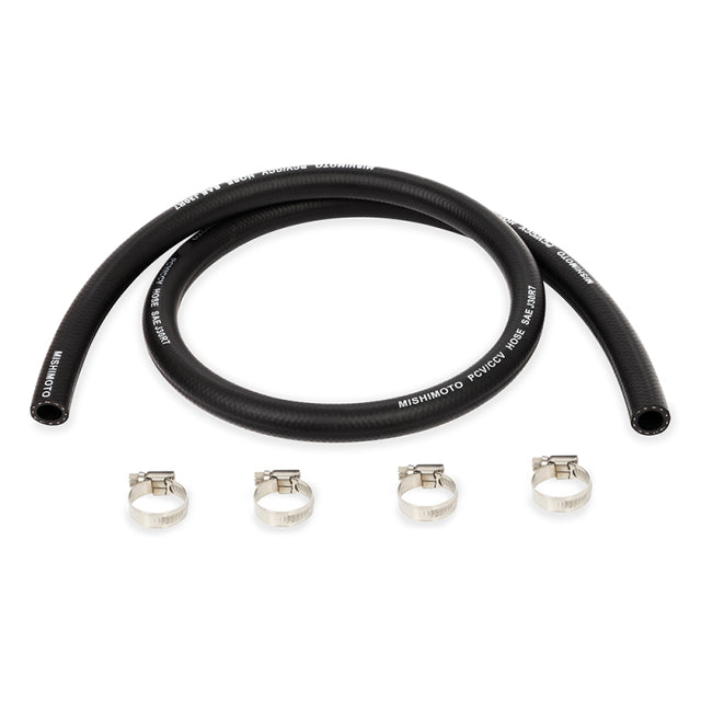 Mishimoto 1.0in x 4in Hose w/ 4 Clamps Mishimoto Hoses  AXOPROS