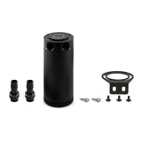 Mishimoto 2-Port Universal XL Baffled Catch Can - Black Mishimoto Oil Catch Cans  AXOPROS