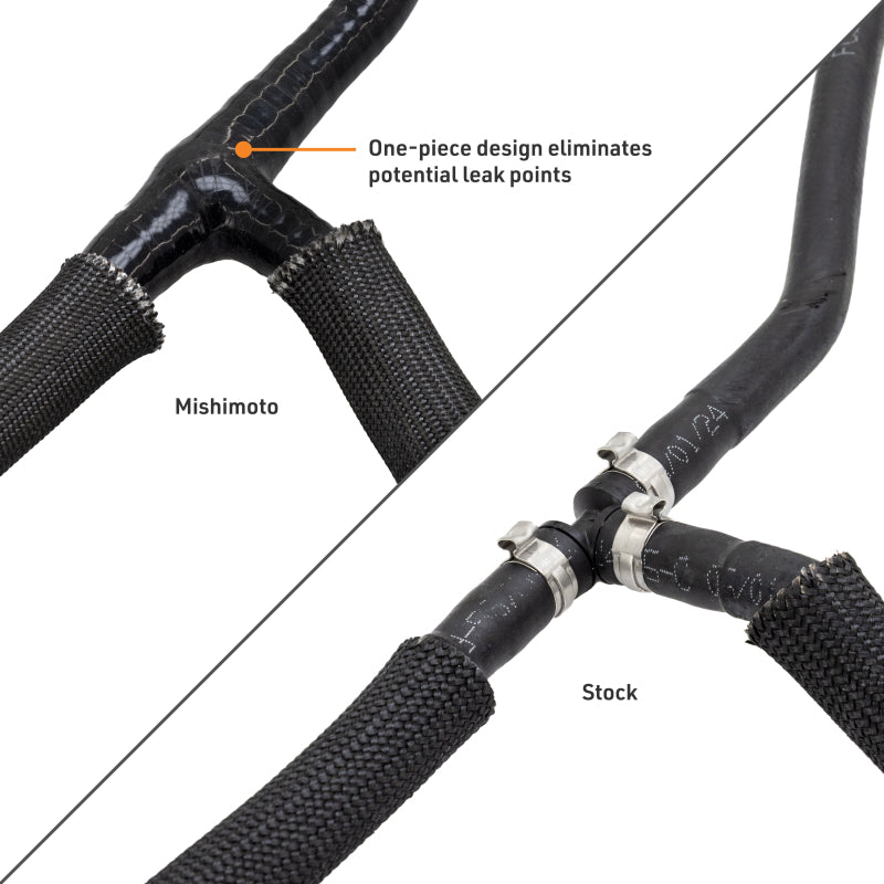 Mishimoto 20-24 Ford 6.7L Powerstroke Coolant Overflow Hose Mishimoto Hoses  AXOPROS