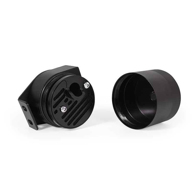 Mishimoto 2008-2010 Powerstroke Baffled Oil Catch Can Kit Mishimoto Oil Catch Cans  AXOPROS