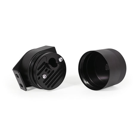 Mishimoto 2008-2010 Powerstroke Baffled Oil Catch Can Kit Mishimoto Oil Catch Cans  AXOPROS