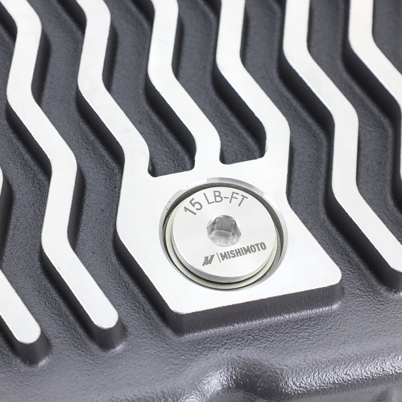 Mishimoto 2011+ Powerstroke 6R140 Transmission Pan - Cast - GR Mishimoto Transmission Pans  AXOPROS