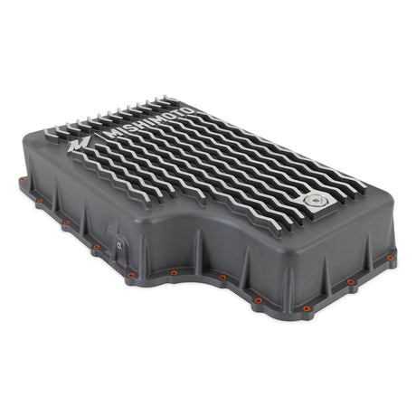 Mishimoto 2011+ Powerstroke 6R140 Transmission Pan - Cast - GR Mishimoto Transmission Pans  AXOPROS