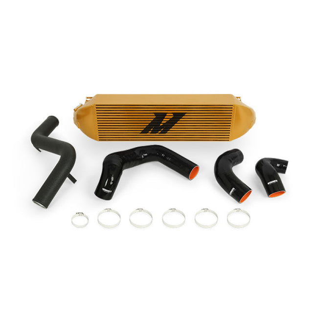 Mishimoto 2013+ Ford Focus ST Gold Intercooler w/ Black Pipes Mishimoto Intercooler Kits  AXOPROS