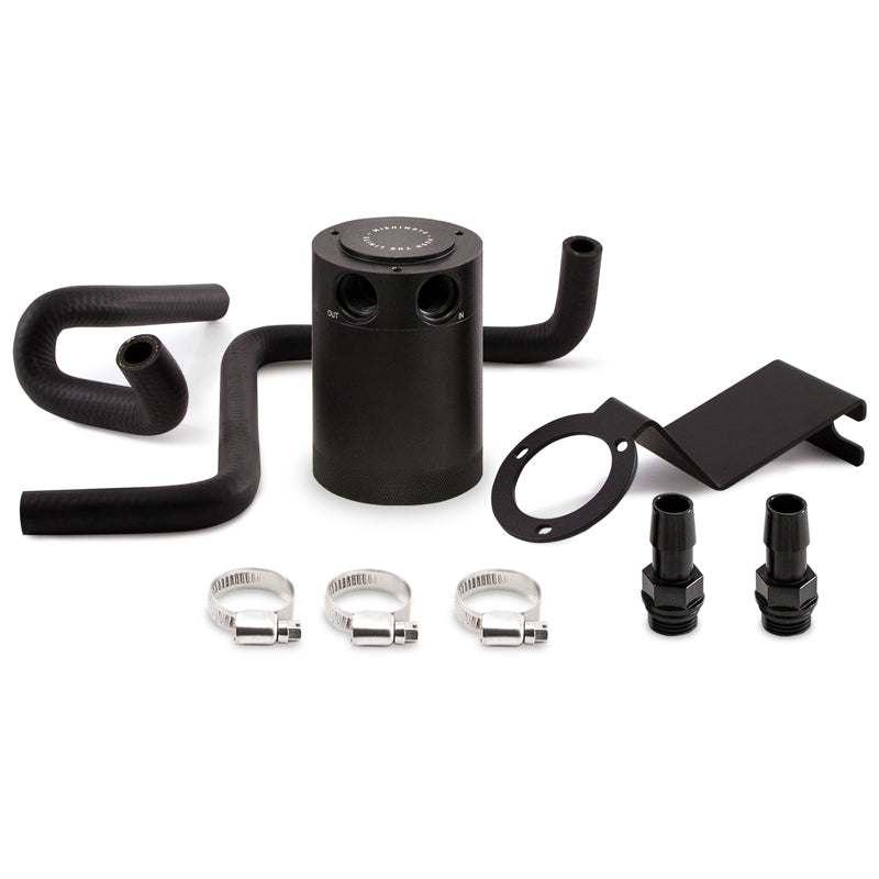 Mishimoto 2013+ Subaru BRZ / 2017+ Toyota 86 / 13-16 Scion FR-S Baffled Oil Catch Can Kit - Black Mishimoto Oil Catch Cans  AXOPROS