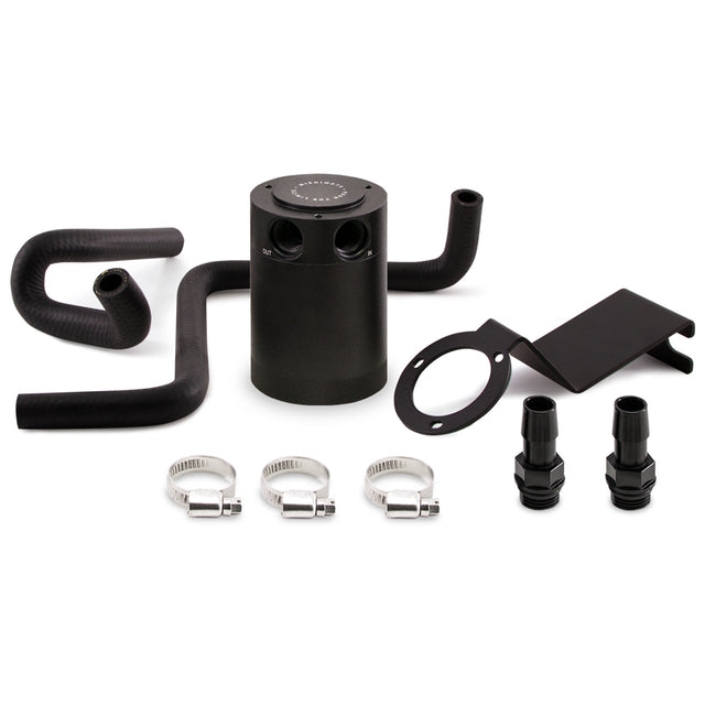 Mishimoto 2013+ Subaru BRZ / 2017+ Toyota 86 / 13-16 Scion FR-S Baffled Oil Catch Can Kit - Black Mishimoto Oil Catch Cans  AXOPROS