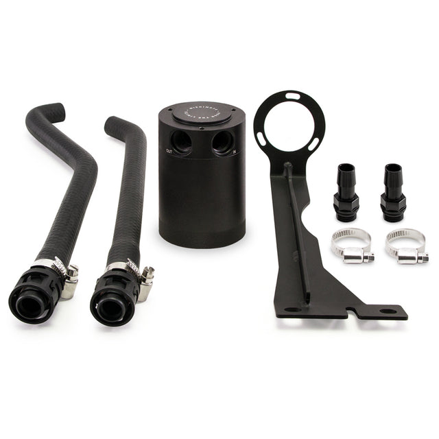Mishimoto 2014+ Ford Fiesta ST Baffled Oil Catch Can Kit - Black Mishimoto Oil Catch Cans  AXOPROS