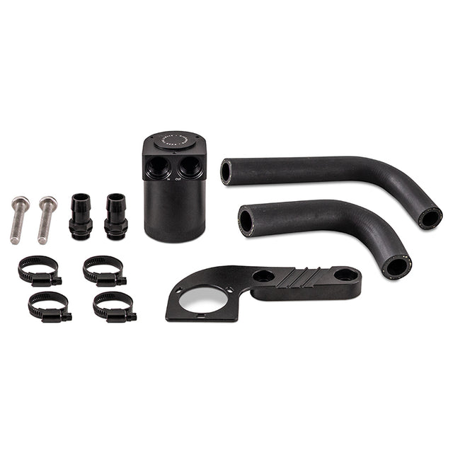 Mishimoto 2015+ BMW F8X M3/M4 Baffled Oil Catch Can - Wrinkle Black Mishimoto Oil Catch Cans  AXOPROS