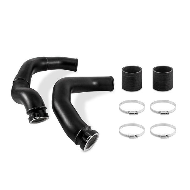 Mishimoto 2015+ BMW F8X M3/M4 Charge Pipe Kit - Wrinkle Black Mishimoto Intercooler Pipe Kits  AXOPROS