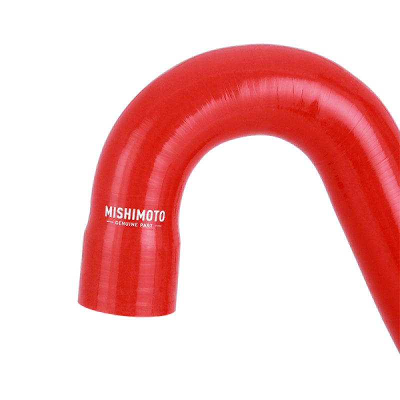 Mishimoto 2015+ Ford Mustang GT Silicone Lower Radiator Hose - Red Mishimoto Hoses  AXOPROS