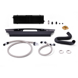 Mishimoto 2015+ Ford Mustang GT Thermostatic Oil Cooler Kit - Black Mishimoto Oil Coolers  AXOPROS