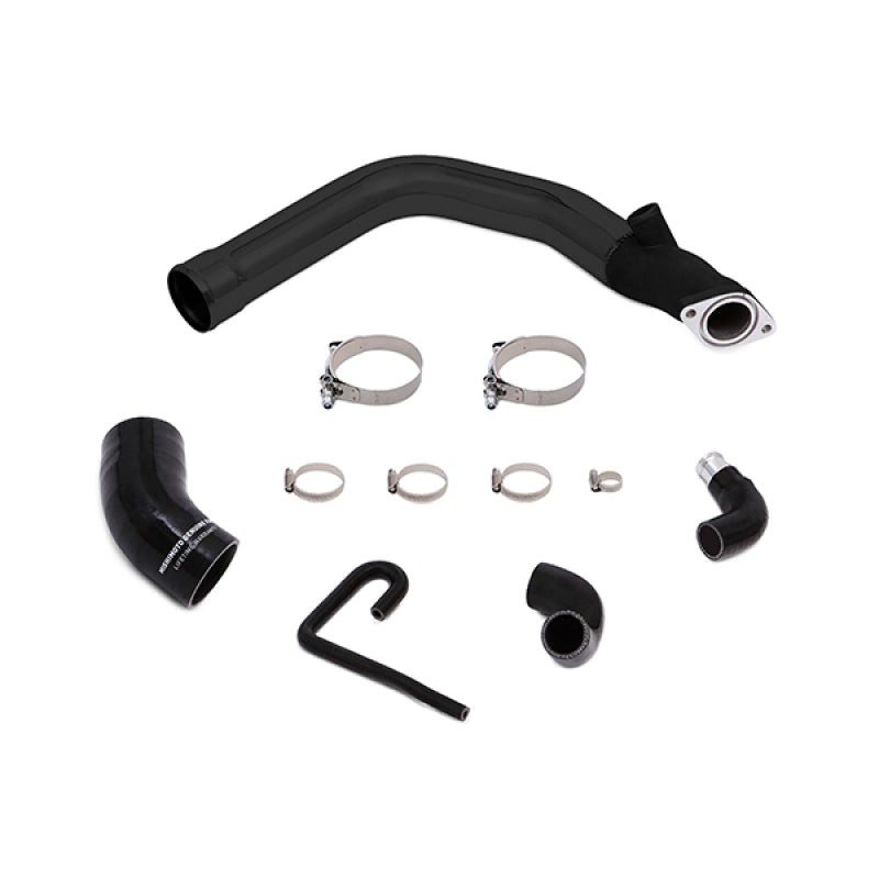 Mishimoto 2015 Subaru WRX Charge Pipe Kit - Wrinkle Black Mishimoto Intercooler Pipe Kits  AXOPROS