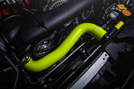 Mishimoto 2015+ Subaru WRX Silicone Radiator Coolant Hose Kit - Neon Yellow Mishimoto Hoses  AXOPROS