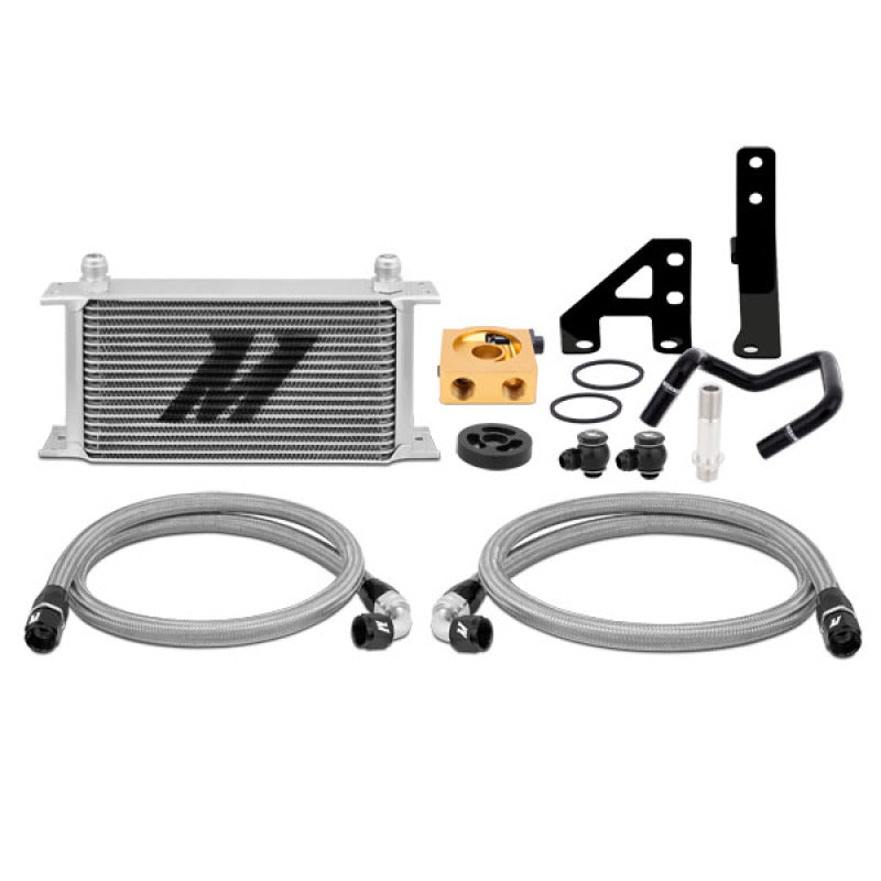 Mishimoto 2015 Subaru WRX Thermostatic Oil Cooler Kit Mishimoto Oil Coolers  AXOPROS
