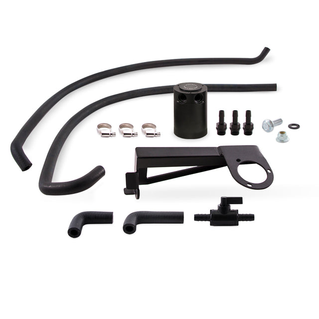 Mishimoto 2016+ Ford Focus RS Baffled Oil Catch Can Kit - Black Mishimoto Oil Catch Cans  AXOPROS
