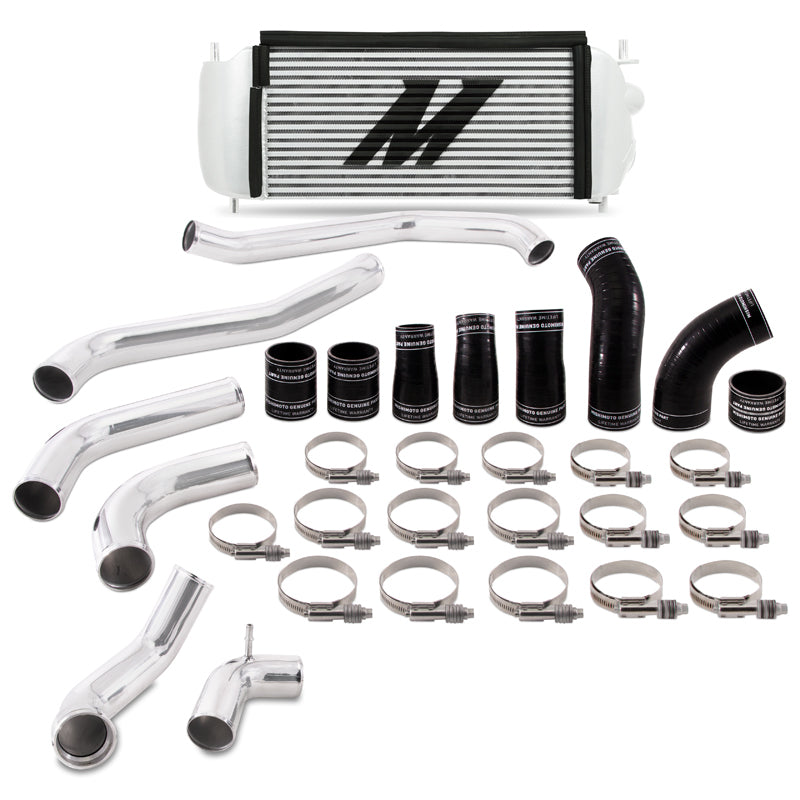 Mishimoto 2017+ Ford F150 3.5L EcoBoost Performance Intercooler Kit - Silver Cooler Polished Pipes Mishimoto Intercooler Kits  AXOPROS