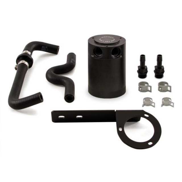 Mishimoto 2017+ Honda Civic Type R Baffled Oil Catch Can Kit - Black Mishimoto Oil Catch Cans  AXOPROS