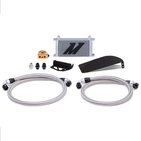 Mishimoto 2017+ Honda Civic Type R Direct Fit Oil Cooler Kit - Silver Mishimoto Oil Coolers  AXOPROS