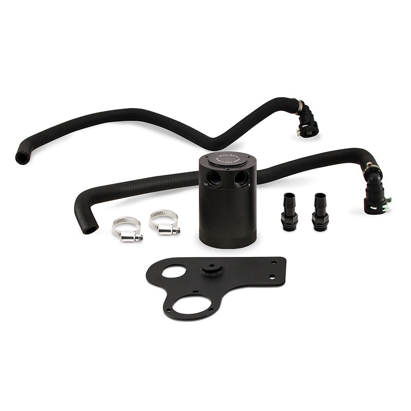 Mishimoto 2018+ Ford Mustang GT Baffled Oil Catch Can - PCV Side Mishimoto Oil Catch Cans  AXOPROS