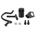 Mishimoto 2020+ Chevrolet Corvette C8 Baffled Oil Catch Can Kit (PCV Side) - Black Mishimoto Oil Catch Cans  AXOPROS