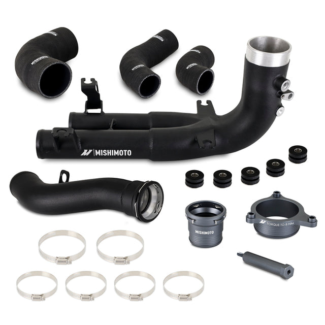 Mishimoto 2021+ BMW G8X M3/M4 Hot Side Intercooler Charge Pipe Kit Mishimoto Intercooler Pipe Kits  AXOPROS